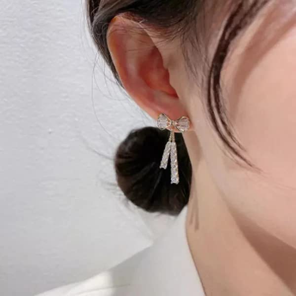 An Elegant Huggie Drop Dangle Earring Set Girls And Women