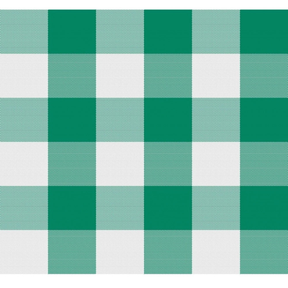 PKR Kart Checked Cotton Checks Table Cloth (Green)