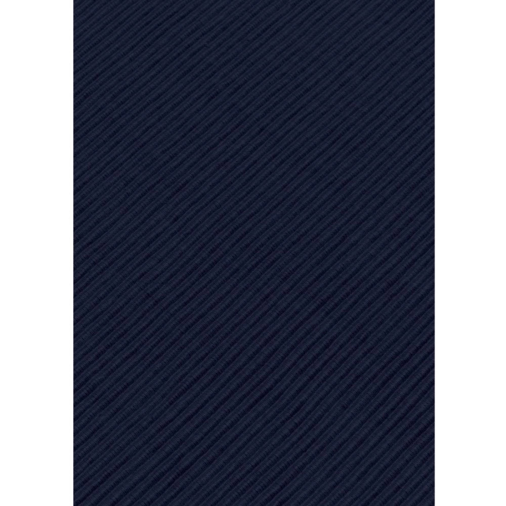 PKR Kart Ribbed Cotton Place Mats Sets (Navy Blue)