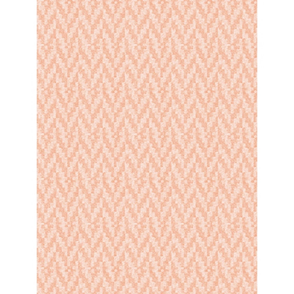 PKR Kart Waves Polyester Plain Shower Curtains with Plastic Eyelets (Peach)