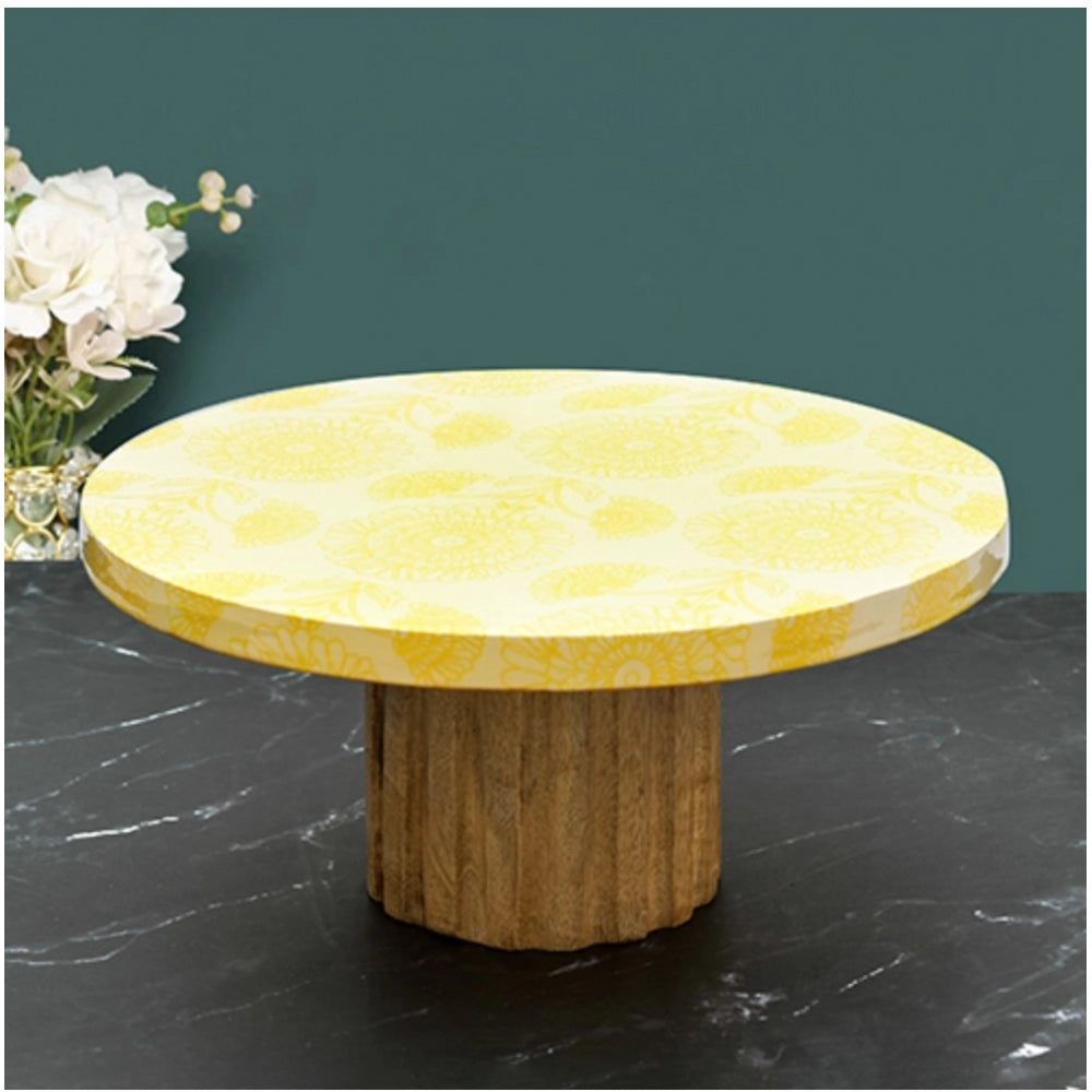 PKR Kart Marigold Cake Stand (Yellow)