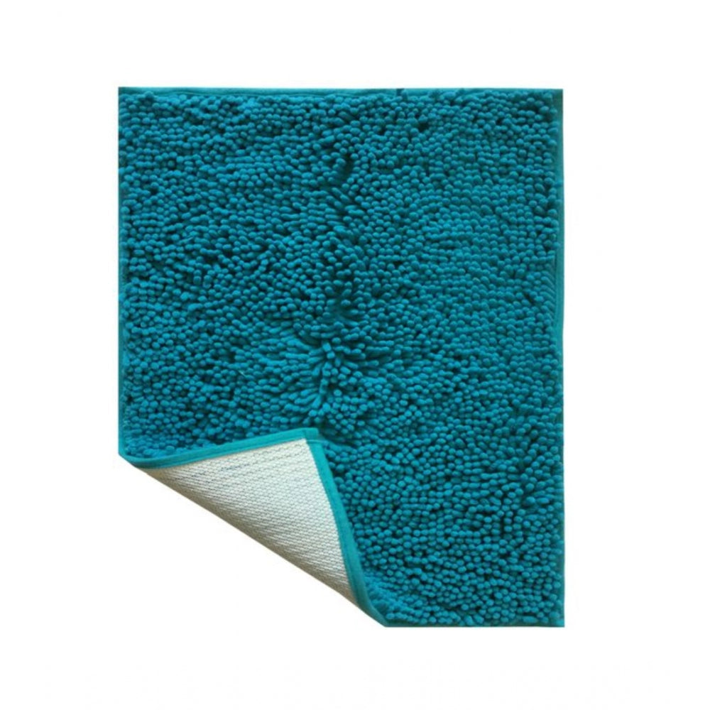 PKR Kart Polyester Knitted Bathmats Sets (Rama, Size: 20x30 In)