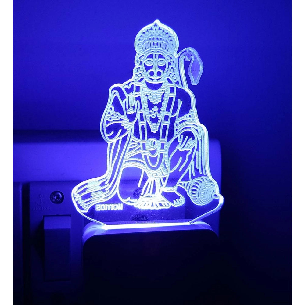 PKR Kart Loard Anjaneya AC Adapter Night Lamp