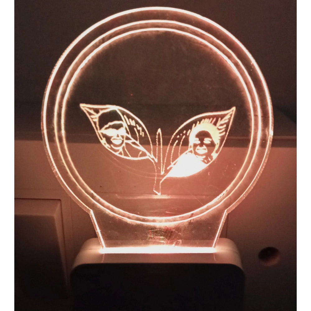 PKR Kart ADMK AC Adapter Night Lamp