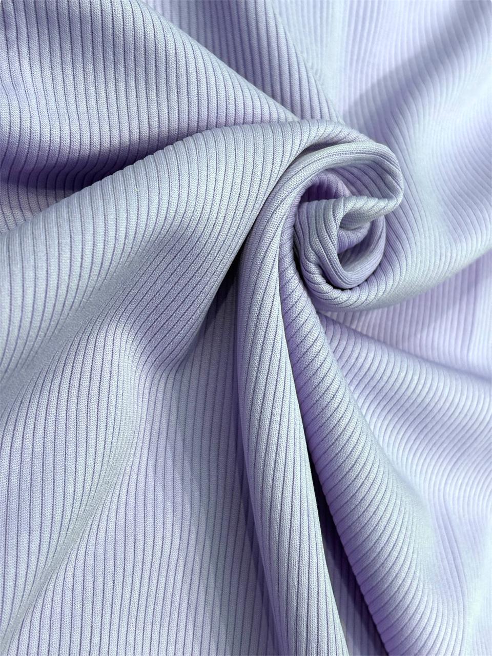 Cotton T-shirt, purple short sleeve