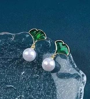 Korean Earring Pearl Alloy Stud Earring