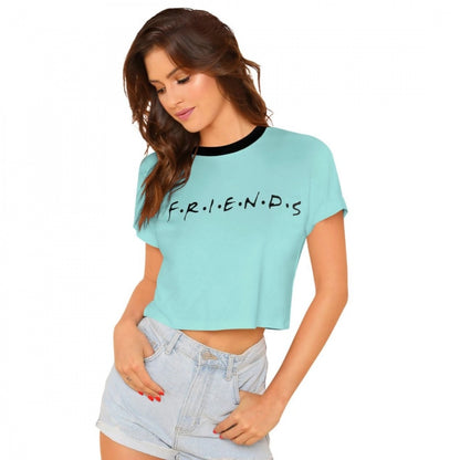 PKRKART Women's Cotton Western Wear T Shirt (C Green)