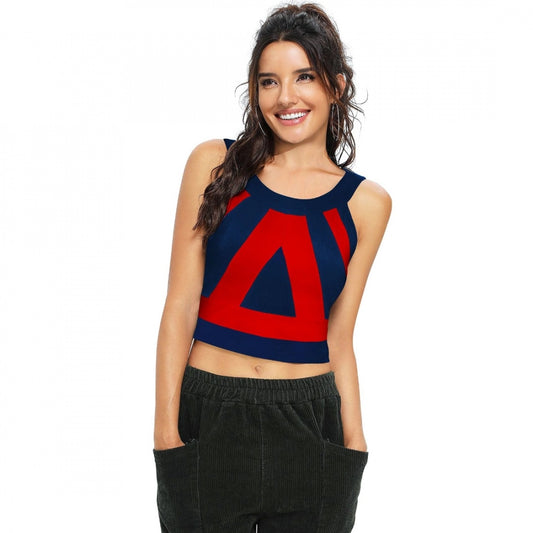 PKRKART Women's 95% Polyester 5% Spandex Western Wear Tops (Red)