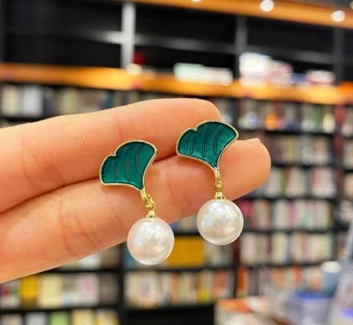 Korean Earring Pearl Alloy Stud Earring