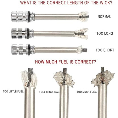 PKR Kart 3 In 1 Keychain Lighter Waterproof Cigarette Flint Lighter Keyring Bottle Opener Fire Starter Match Sticks (Silver)