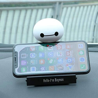 PKR Kart Shaking Head Toy Creative Car Interior Dashboard (White)