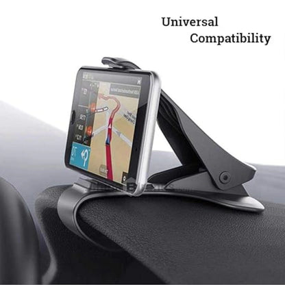 PKR Kart Stylish Car Chimti Dashboard Phone Holder Mount Mobile Clip Stand For All Smartphones (Black)