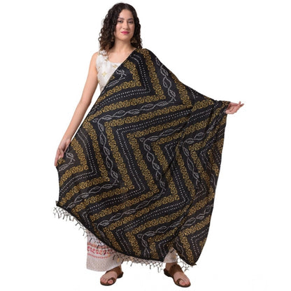 pkrkart Women's Chanderi Printed Dupatta (Multicolor, Length: 2.25 to 2.50 Mtr)