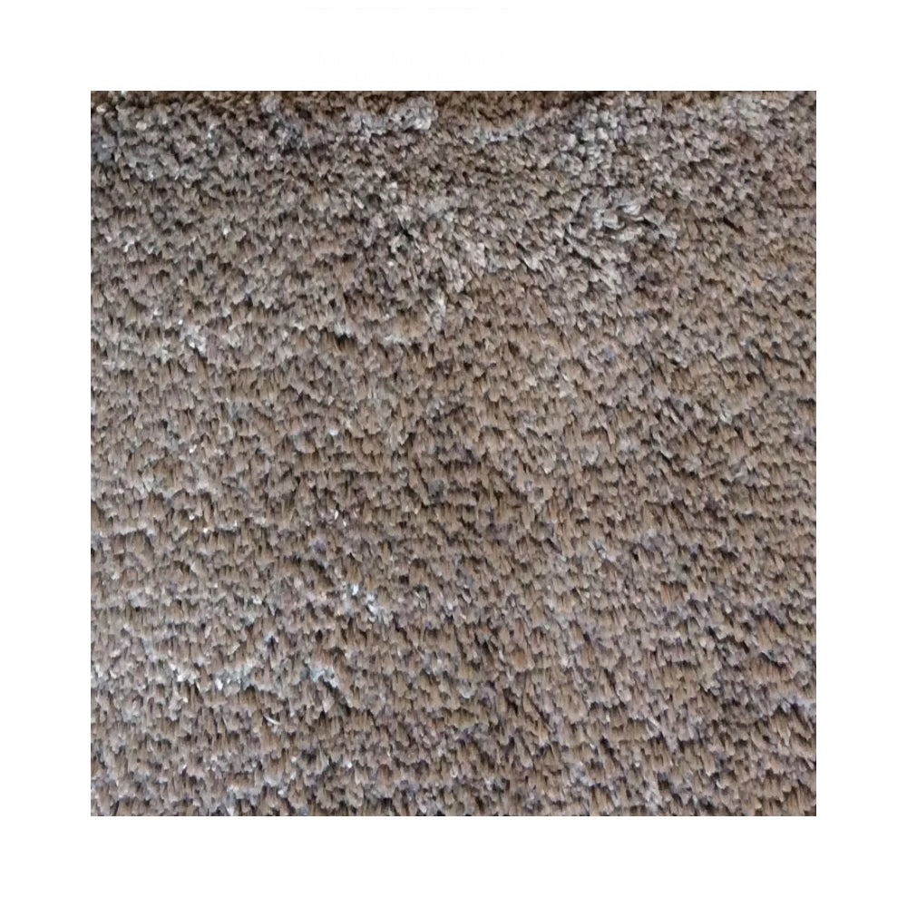 PKR Kart Solid Polyester Bathmat (Dark Grey)