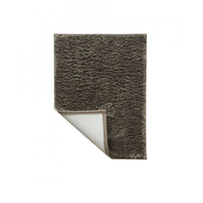 PKR Kart Solid Polyester Bathmat (Dark Grey)