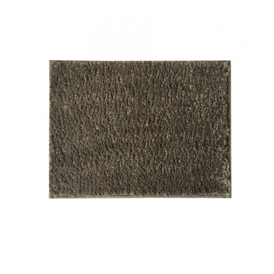 PKR Kart Solid Polyester Bathmat (Dark Grey)