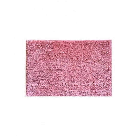 PKR Kart Solid Polyester Bathmat (Pink)