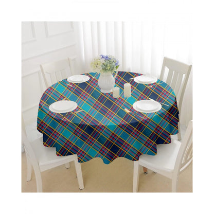 PKR Kart Checked Cotton Checks Table Cloth (Multicolor)
