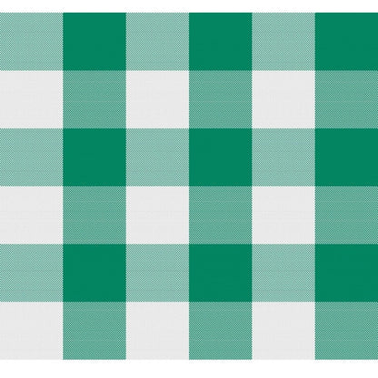 PKR Kart Checked Cotton Checks Table Cloth (Green)