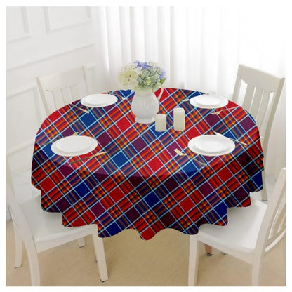 PKR Kart Checked Cotton Checks Table Cloth (Multicolor)