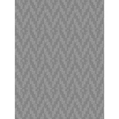 PKR Kart Waves Polyester Plain Shower Curtains with Plastic Eyelets (Dark Grey)