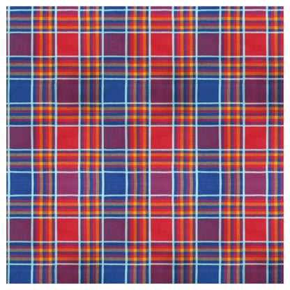 PKR Kart Checked Cotton Checks Table Cloth (Multicolor)