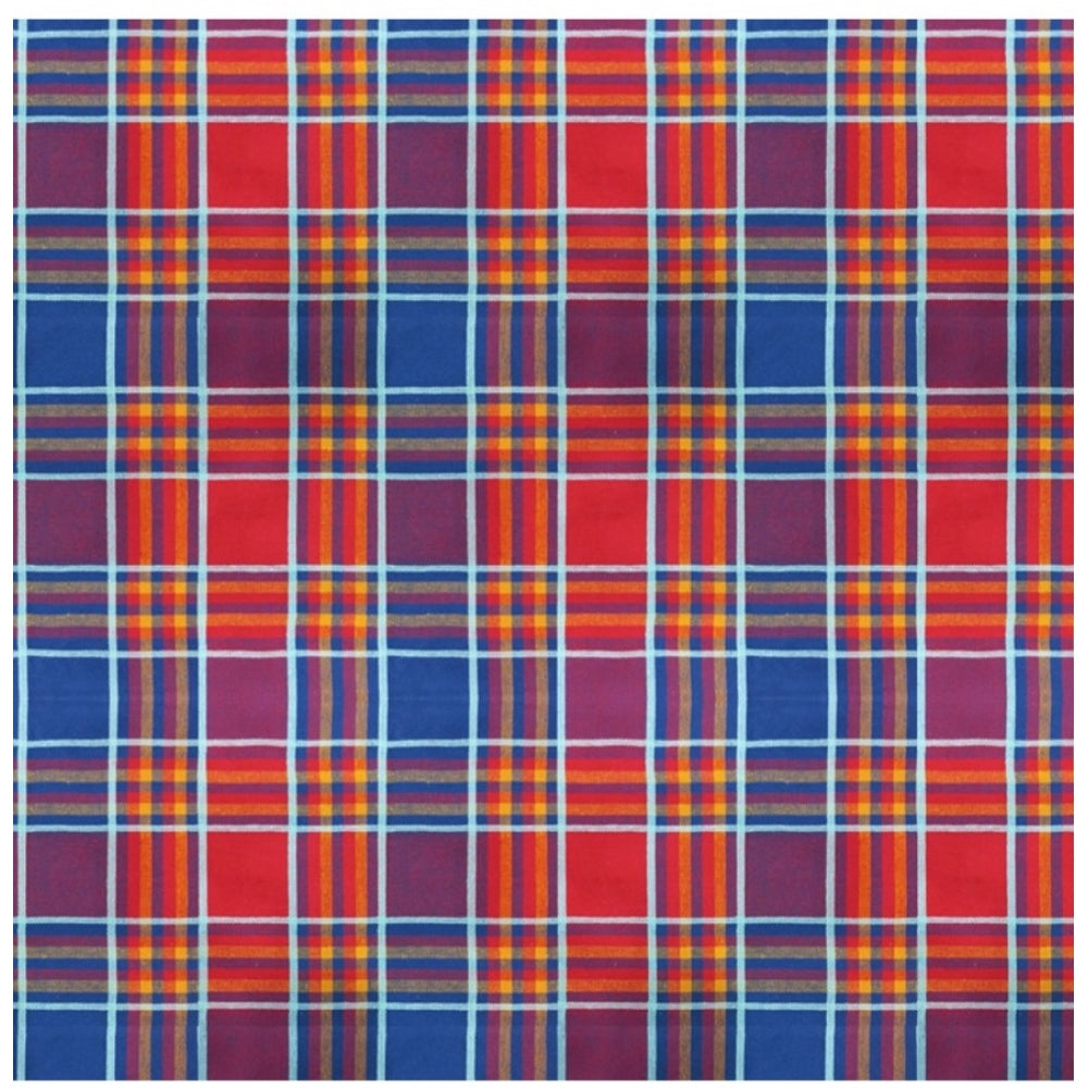 PKR Kart Checked Cotton Checks Table Cloth (Multicolor)