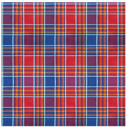 PKR Kart Checked Cotton Checks Table Cloth (Multicolor)