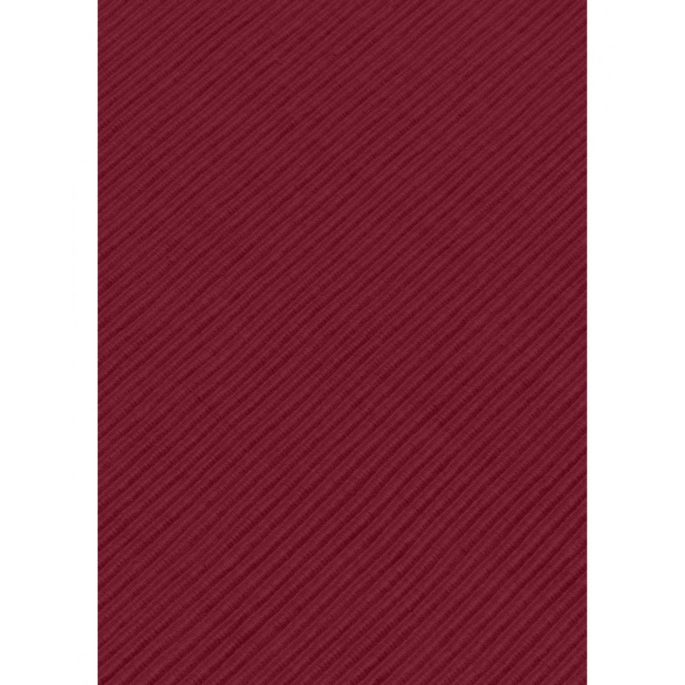 PKR Kart Ribbed Cotton Table Runners (Maroon)