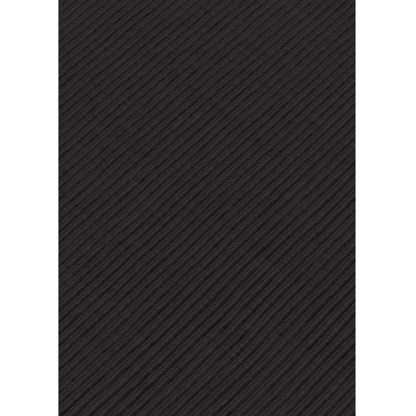 PKR Kart Ribbed Cotton Table Runners (Black)