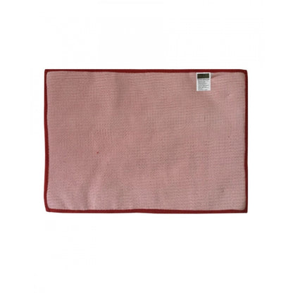 PKR Kart Solid Polyester Bathmat (Red)