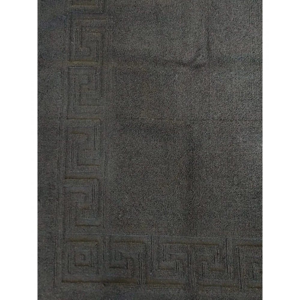 PKR Kart Solid Cotton Hotel Bathmats (Grey)