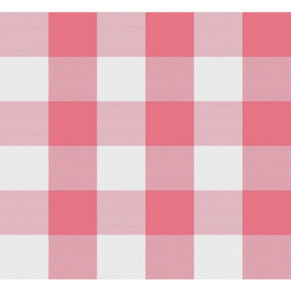 PKR Kart Checked Cotton Checks Table Cloth (Pink)