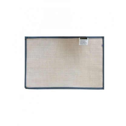 PKR Kart Solid Polyester Bathmat (Blue)