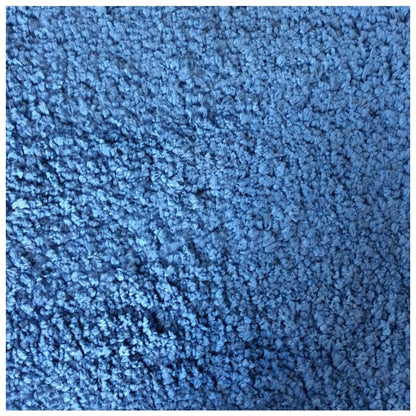 PKR Kart Solid Polyester Bathmat (Blue)