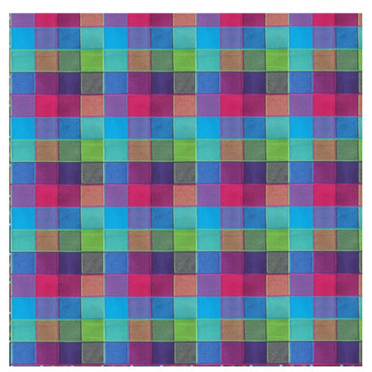 PKR Kart Checked Cotton Checks Table Cloth (Multicolor)