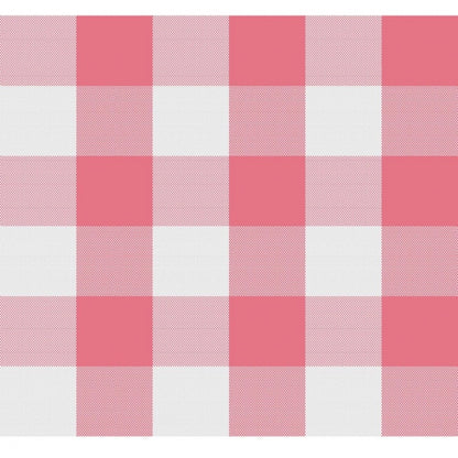 PKR Kart Checked Cotton Checks Table Cloth (Pink)