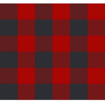 PKR Kart Checked Cotton Checks Table Cloth (Red &amp; Black)
