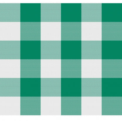 PKR Kart Checked Cotton Checks Table Cloth (Light Green)