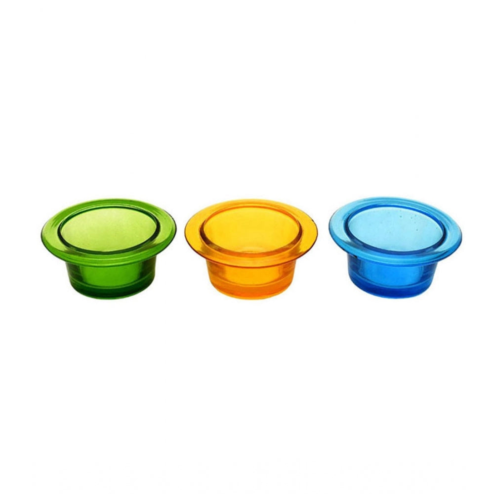 PKR Kart Decorative Tea Light Holder Cap (Multicolor)