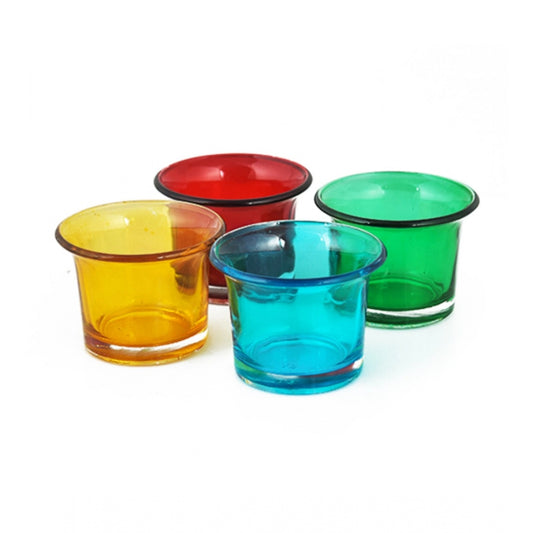 PKR Kart Decorative Tea Light Holder Votive (Multicolor)