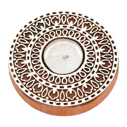 PKR Kart Decorative Tea Light Holder Wooden (Assorted)