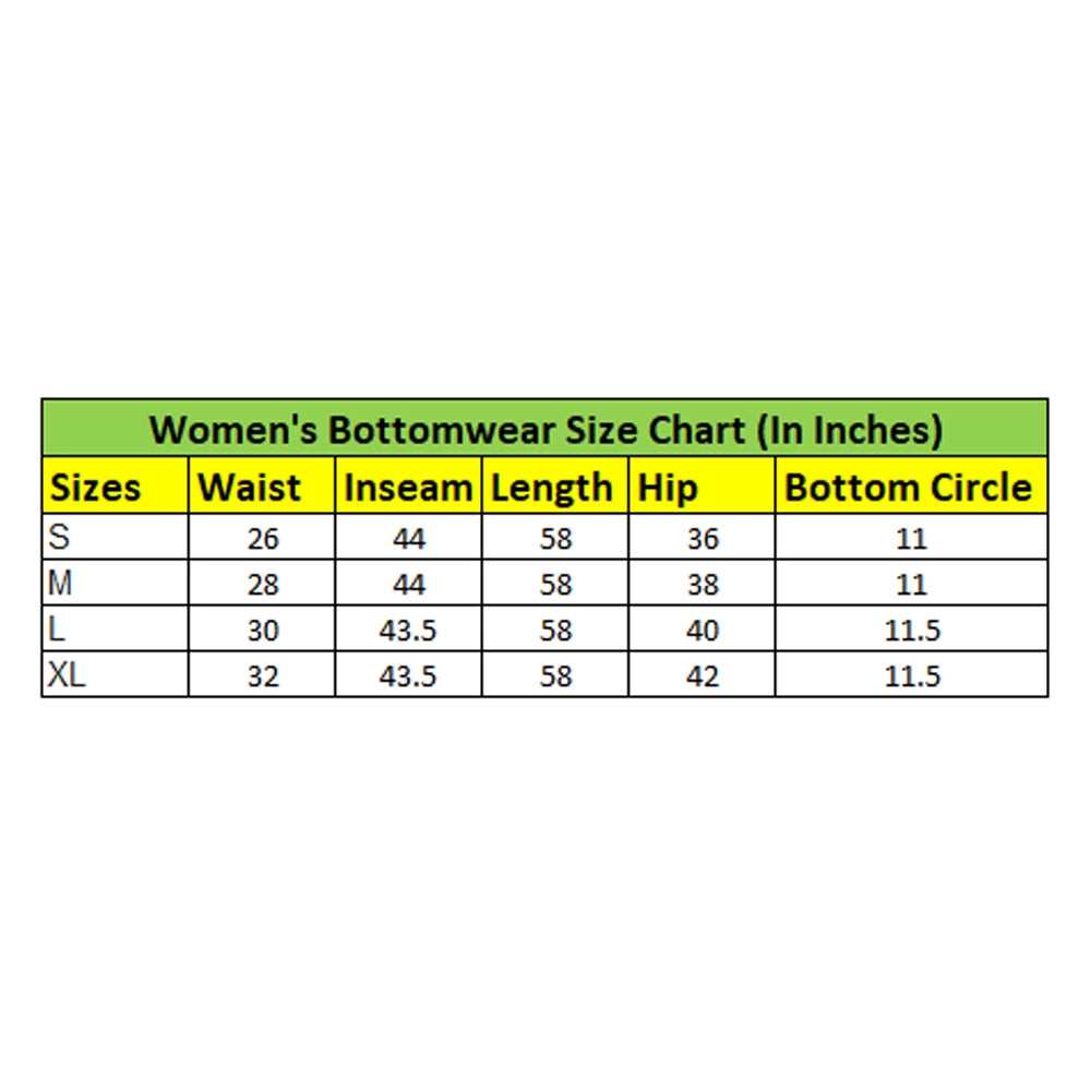 pkrkart Women's Casual Cotton Cambric Solid Drawstring Bottomwear (White)