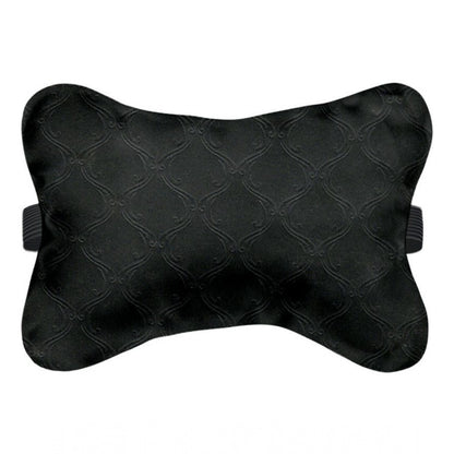 PKR Kart Pack Of_4 Polyester Printed Car Pillow Sets (Black, Size: 12x12 In)