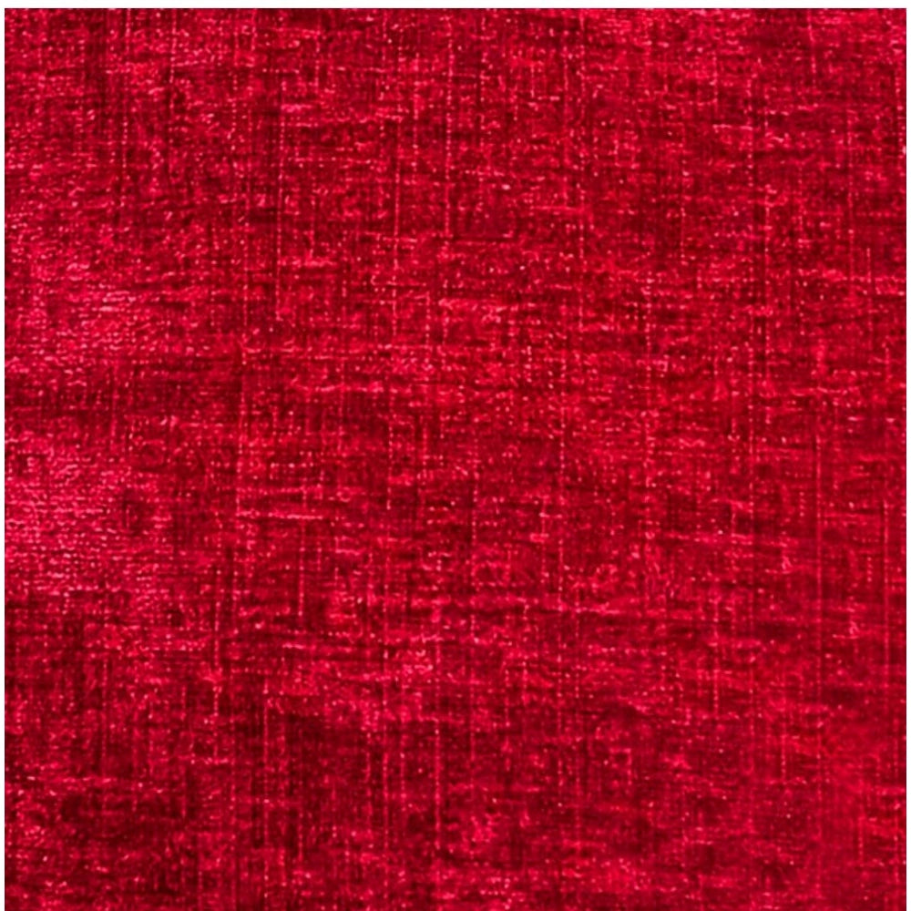 PKR Kart Pack Of_2 Polyester Solid Bone Neck Pillow (Red, Size: 7x11 In)