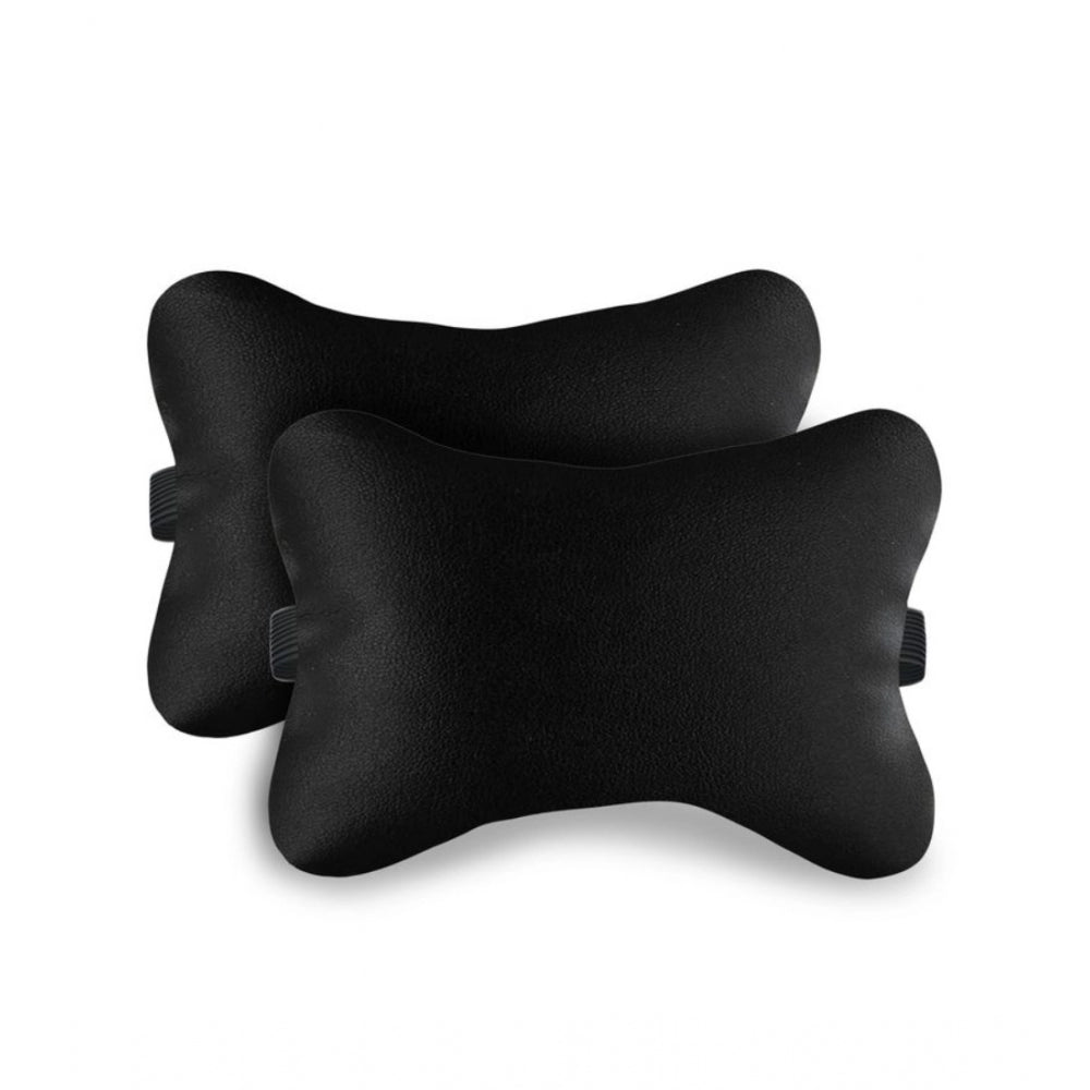 PKR Kart Polyester Solid Bathmats Sets (Black, Size: 15x24 In)