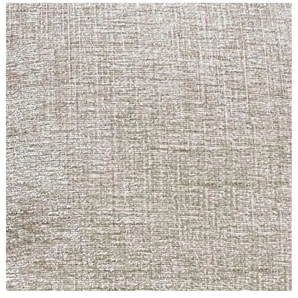 PKR Kart Pack Of_2 Faux Leather Solid Bone Neck Pillow (Cream, Size: 6x10 In)