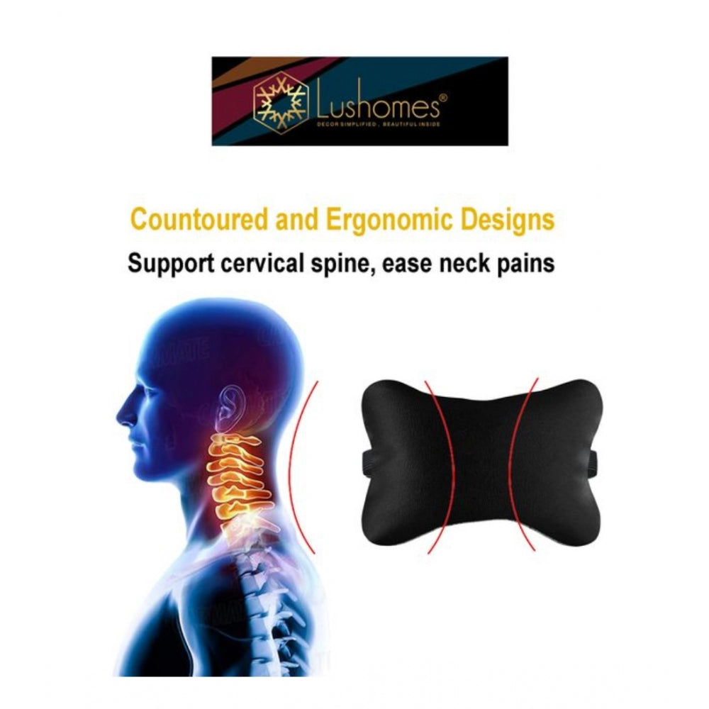 PKR Kart Polyester Solid Bathmats Sets (Black, Size: 15x24 In)