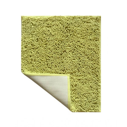 PKR Kart Polyester Knitted Bathmats Sets (Green, Size: 20x30 In)