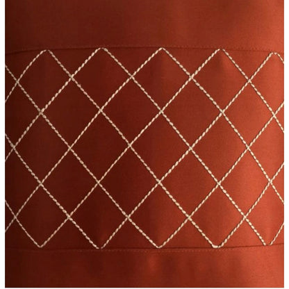 PKR Kart Pack Of_4 Faux Leather Printed Car Pillow Sets (Brown, Size: 12x12 In)